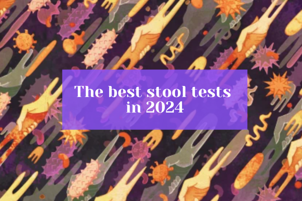 Graphic with text: The best stool tests in 2024